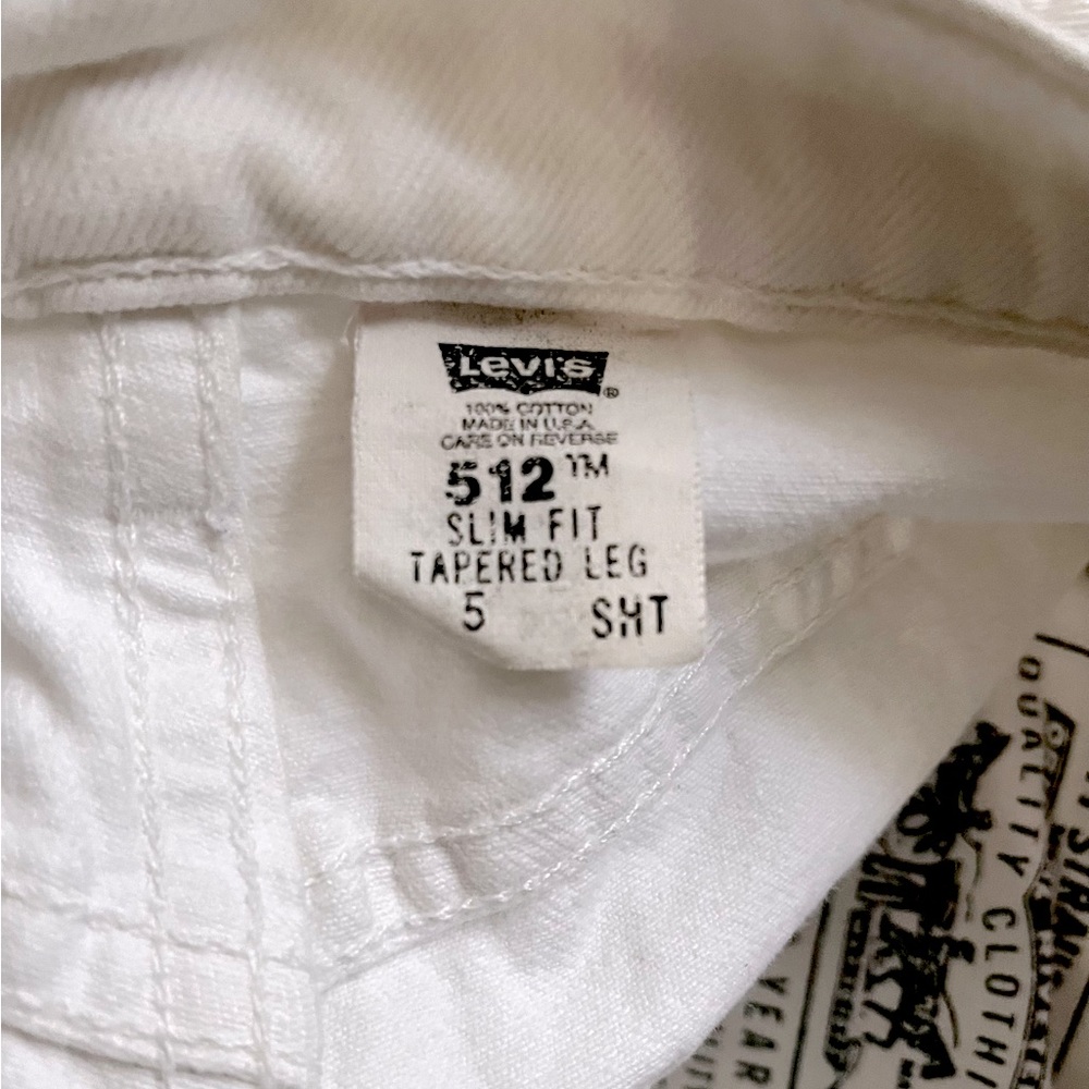 Vintage 1990’s - 512 Levi’s - Size 5 Short - Picture 2 of 5